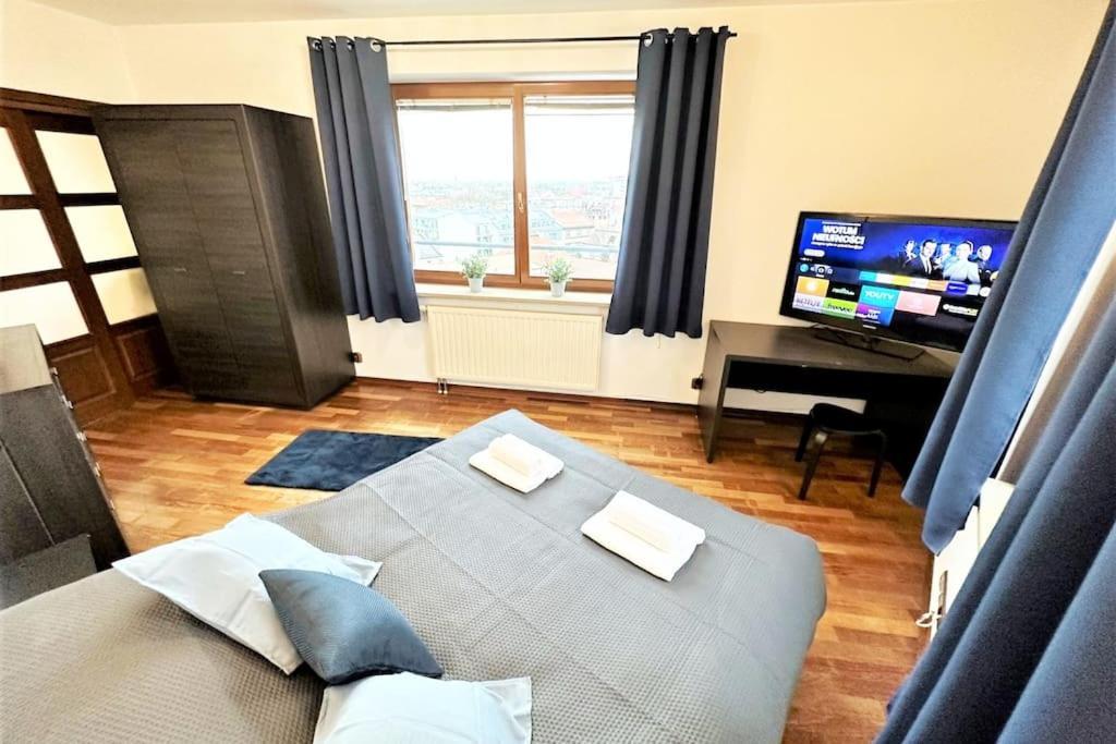Exclusive Penthouse Near Citycenter 120M2 +Netflix Cracovie Extérieur photo